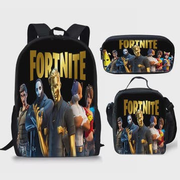 Fortnite Schooltas Set: Rugzak, Pennenhouder & Lunchtas voor, Verzenden, Nieuw