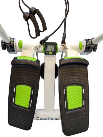 Stepper Crosstrainer | Met Elastische Banden | Nieuw | OP=OP, Stepapparaat, Ophalen of Verzenden, Metaal, Armen