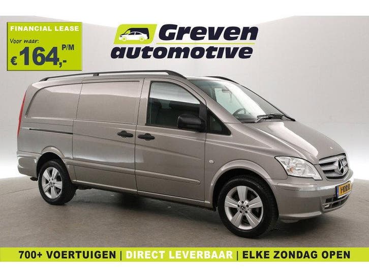 Mercedes-Benz Vito CDI Lang | Airco | Cruise |, Auto's, Bestelauto's, Handgeschakeld, Diesel, Beige, Mercedes-Benz