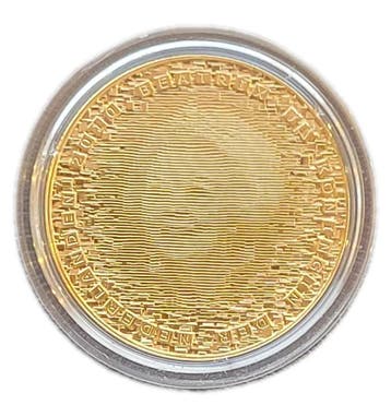 Gouden 10 euro 2010 Proof munt: Max Havelaar Tientje, Verzenden, Koningin Beatrix, Losse munt, Goud