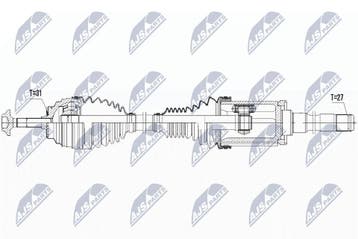 Aandrijfas rechts voor - BMW 1-Serie (F40) / 2-Serie (F..., Verzenden, Nieuw