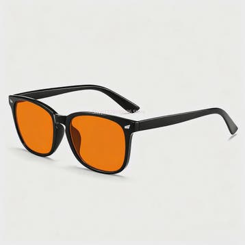 Blauw Licht Blokkerende Bril voor Mannen - Rode/Oranje Lens, Verzenden, Nieuw