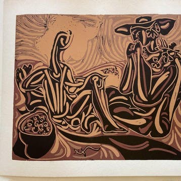 Pablo Picasso (1881-1973) - Dopo la vendemmia