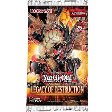 Yu-Gi-Oh! Lagecy of Destruction 25th Booster, Hobby en Vrije tijd, Ophalen of Verzenden, Nieuw, Booster