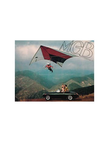 1976 MG MGB BROCHURE ENGELS, Nieuw, Author