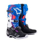 Alpinestars Tech 10 Supervented Zwart Blauw Paars Wit, Motoren, Kleding | Motorkleding, Verzenden, Nieuw met kaartje, Laarzen