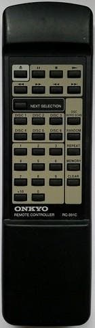 Afstandsbediening Onkyo RC-331C, Audio, Tv en Foto, Afstandsbedieningen, Origineel, Nieuw, Ophalen of Verzenden