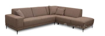 Hoekbank Mijdrecht - hoekbanken - Taupe, Nieuw, 150 cm of meer, Leer, 250 tot 300 cm