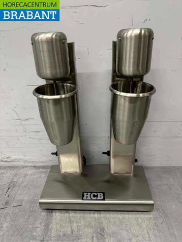 HCB RVS Dubbele Milkshaker Milk shaker Milkshakemixer 750 ml, Ophalen of Verzenden, Nieuw in verpakking