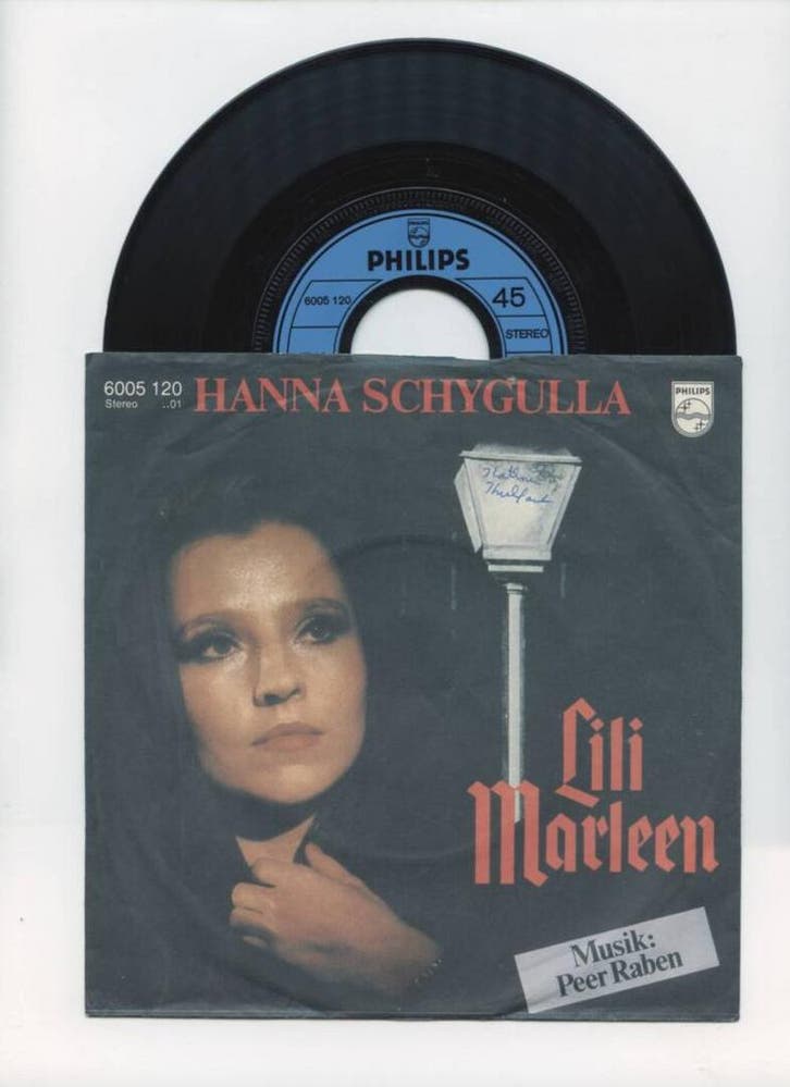 Hanna Schygulla – Lili Marleen / Orchester Peer Raben - Them, Cd's en Dvd's, Vinyl Singles, Ophalen of Verzenden