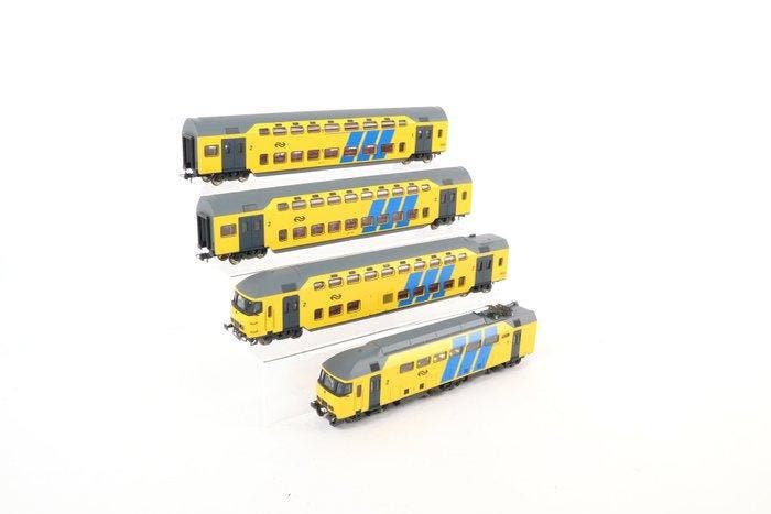 Rivarossi H0 - 0615 - Treinset (1) - 4-delige mDDM DD-AR, Hobby en Vrije tijd, Modeltreinen | H0