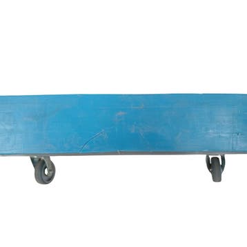 Kunststof Dolly, 801x601x190 mm, 4 zwenkwielen, blauw,, Ophalen of Verzenden, Overige typen, Emtrade NL