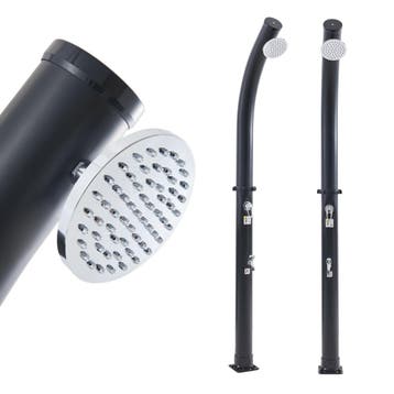 Zonnedouche Kebomi met 18 L watertank zwart casa.pro, Verzenden, Nieuw
