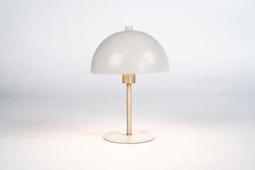 Rietveld Tafellampen - Grijs, Creme, Goud - Metaal, Huis en Inrichting, Lampen | Tafellampen, Verzenden, Nieuw