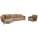 Biarritz chaise longue loungeset 3 delig amber 4 Seasons, Ophalen of Verzenden, Nieuw