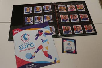 2025 Topps UEFA WOMENS EURO SWITZERLAND - 1 Empty album +, Verzamelen, Nieuw