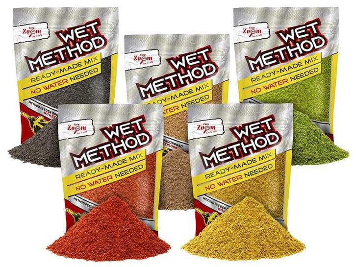 Wet Method Groundbait Ready-Made Mix 850 gr. CarpZoom, Watersport en Boten, Hengelsport | Karpervissen, Overige typen, Nieuw, Verzenden