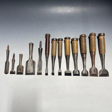 Tataki Oire Nomi | Bench Chisels Carving - Werkgereedschap