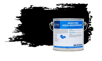 Wixx PRO Aqua Multiprimer RAL 9005 | Gitzwart 2.5L, Verzenden, Zwart, Nieuw, Verf