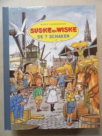 Suske en Wiske - De 7 Schaken - Luxe hc op groter formaat -, Nieuw