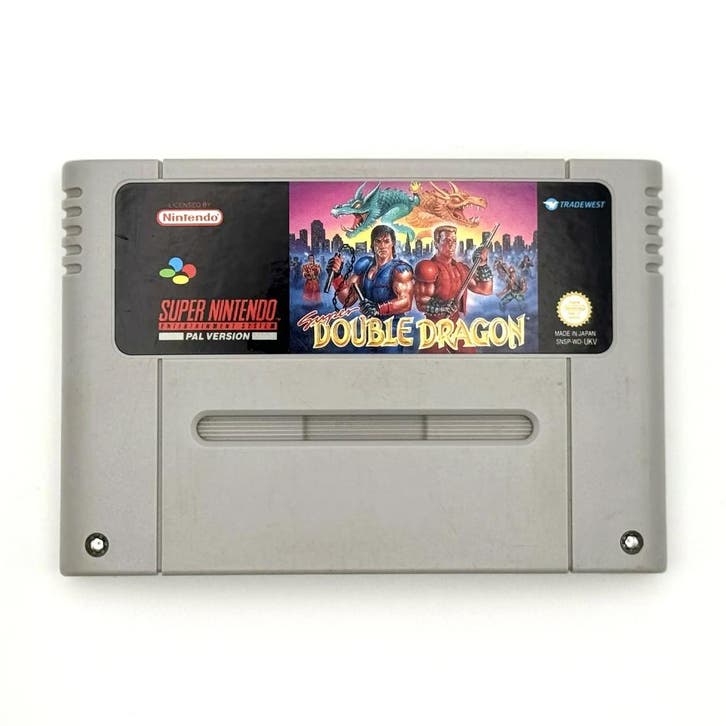Super Double Dragon - Super Nintendo (SNES) - Cartridge - P…, Spelcomputers en Games, Games | Nintendo Super NES, Zo goed als nieuw