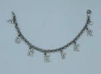 Crivelli - Armband - “ FOREVER” - 18 karaat Witgoud -, Nieuw