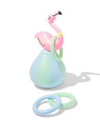 HEMA Opblaasbaar ringwerpspel flamingo, Verzenden, Nieuw