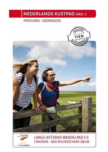 9789071068881 LAW-gids 5-3 - Nederlands Kustpad Friesland..., Verzenden, Zo goed als nieuw, Sietske de Vet