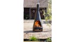 Kingston Fire Pit Medium Zwart Terrasverwarming Sfeerhaard, Verzenden, Nieuw