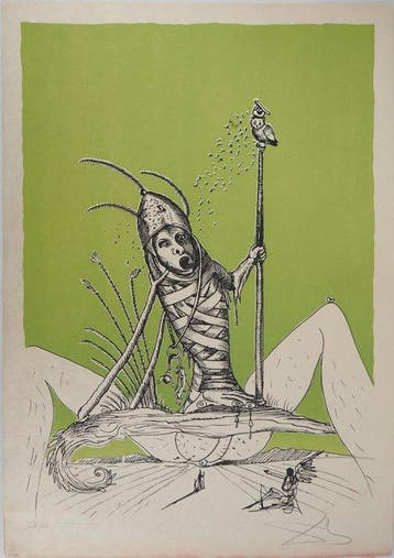 Salvador Dali (1904-1989) - Pantagruel : Luxure