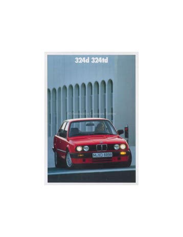 1989 BMW 3 SERIE DIESEL BROCHURE NEDERLANDS, Boeken, Nieuw, BMW, Author