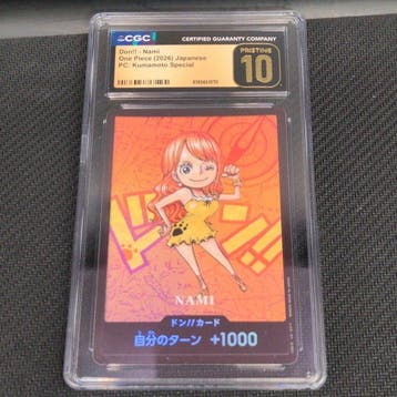 Bandai - 1 Graded card - One Piece - Nami - CGC Pristine 10, Nieuw