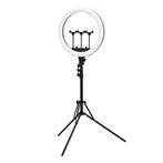 RGB Ringlamp 18 inch met Statief – Schaduwloze LED, Ophalen of Verzenden, Nieuw