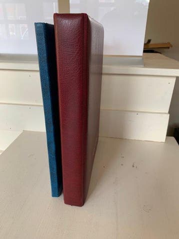 Nederland - Voorraad postfris in 2 stockboeken, Gestempeld