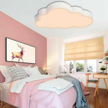 Wolkvormige LED plafondlamp 36W warm wit, Verzenden, Nieuw