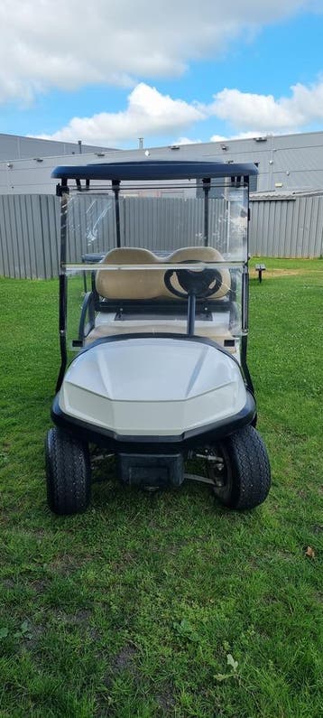 Club car golfkar met flipflop en lihium accu, Ophalen, Zo goed als nieuw, Golfkar
