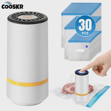 Draagbare Elektrische Vacuümpomp - Automatische Voedselverpa, Caravans en Kamperen, Verzenden, Nieuw