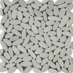 Slice Pebble White Kiezel 30x30 per vel, Ophalen of Verzenden, Nieuw, Overige typen