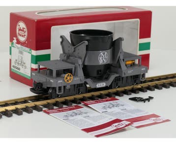 LGB 40560 Gußstahl-Wagen, Kippfunction, Metallrader, Stro.., Gebruikt, Overige typen, Ophalen of Verzenden, LGB