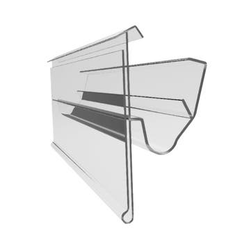 124cm Dubbele Positie Prijsrails / Scanrail voor Tegom...