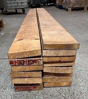 Houtplank, B268 x D2,5cm, Gebruikt