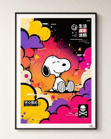 SKE - Happy Mode - Snoopy, Antiek en Kunst