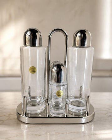 Alessi - Ettore Sottsass - Olie-en-azijnstelletje - 5070