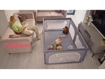 Lionelo Willow - Kinderbox - 2 afsluitbare zij-ingangen -, Verzenden, Nieuw