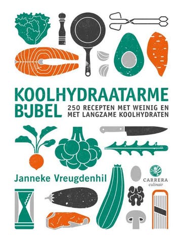 Koolhydraatarme bijbel / Kookbijbels - Janneke Vreugdenhil, Verzenden, Gelezen, Janneke Vreugdenhil