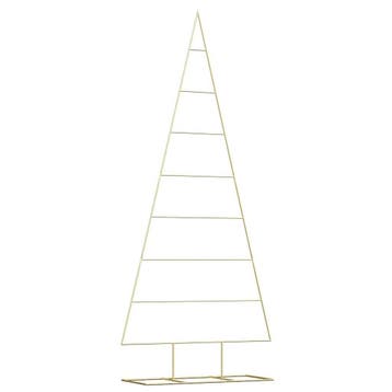 Minimalistische kerstboom 210cm zwart | retourdeal 56% ko..., Ophalen of Verzenden, Zo goed als nieuw