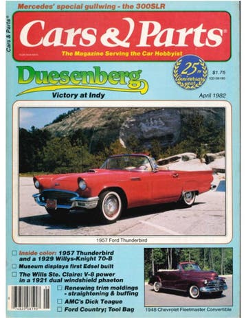 1982 CARS & PARTS MAGAZINE APRIL ENGELS, Nieuw, Author