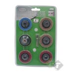 Schuurset Metaal, 7 Dlg, Schuurborstel Set, Ophalen of Verzenden, Nieuw, Overige typen