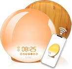 2dekans | DistinQ Wake-Up Light – Wifi Smart – Wekkerradio, Ophalen of Verzenden, Zo goed als nieuw