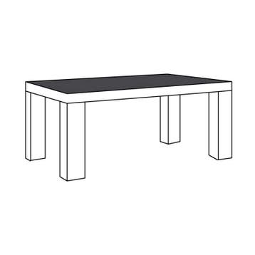 Eettafel-L Pieterburen - eettafel, Nieuw, Overige vormen, Overige materialen